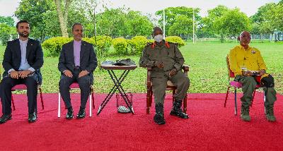 Iranian Ambassador Meets with President of the Republic of Uganda